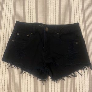 American Eagle Distressed Jean Shorts